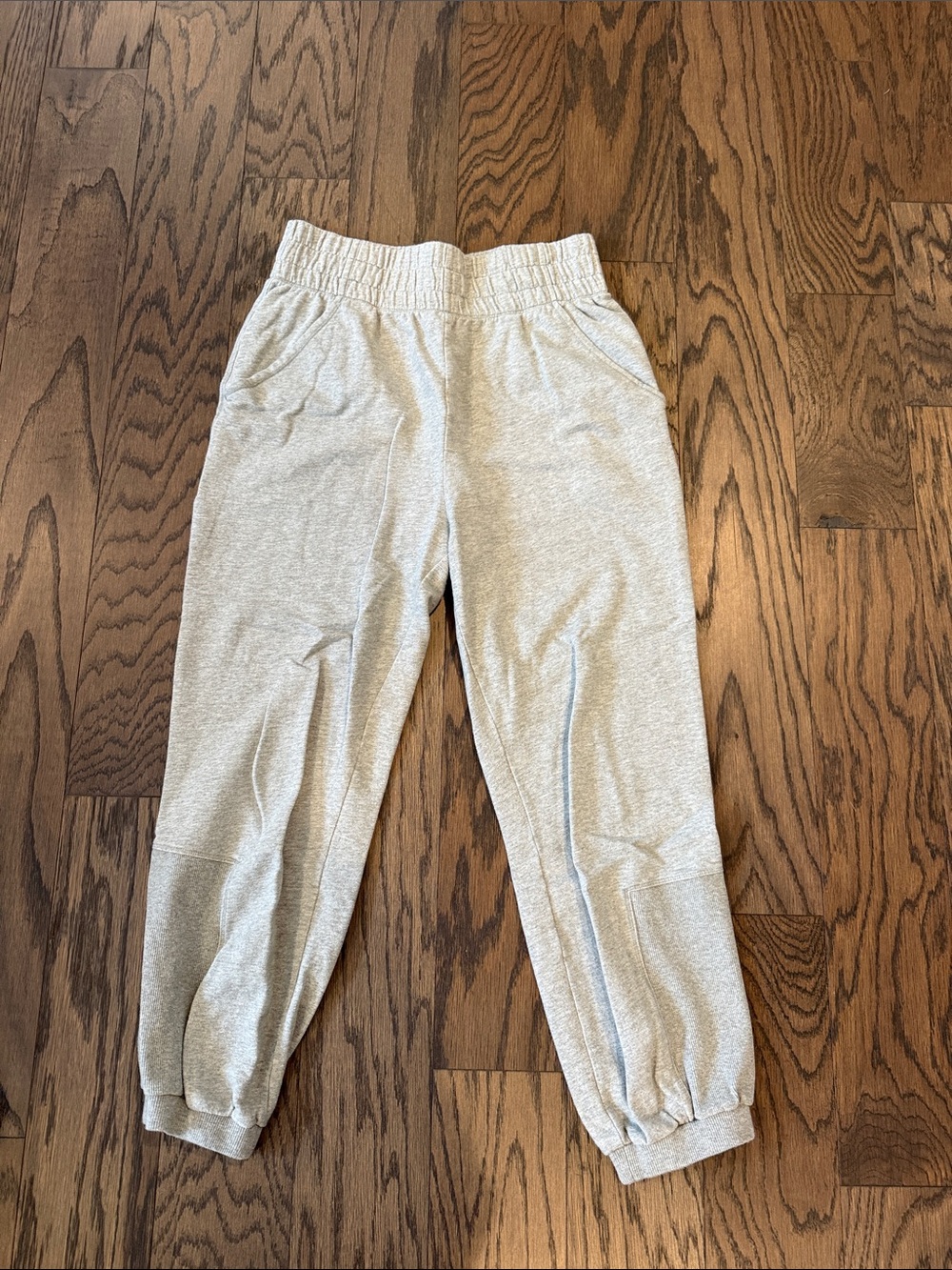 FP Movement by Free People Light Gray Elastic Waist Jogger Pants